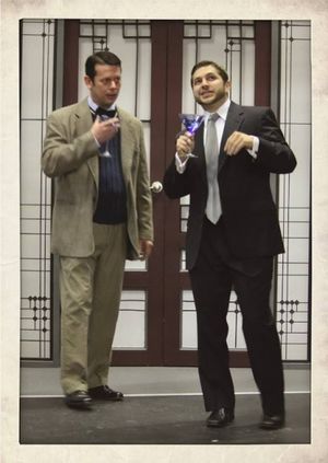 Bryan Maynard (Robert) and Brian Chambers (Bernard) Photo