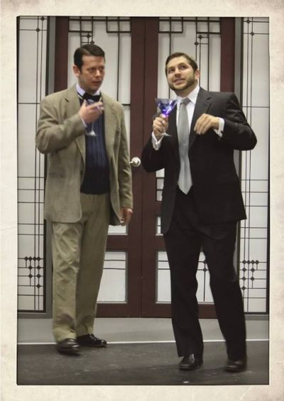 Bryan Maynard (Robert) and Brian Chambers (Bernard) Photo