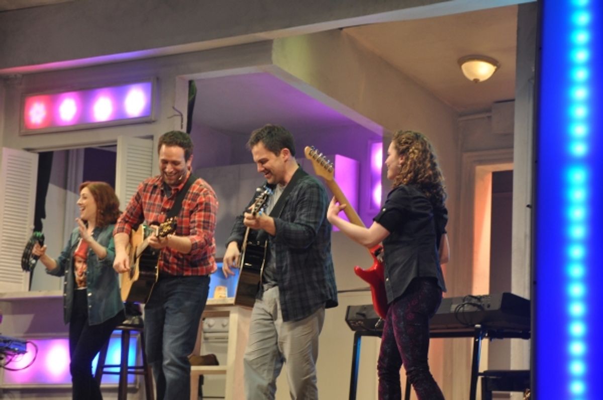 Cathryn Salamone, Vadim Feichtner, David Rossmer and  Kate Wetherhead at 