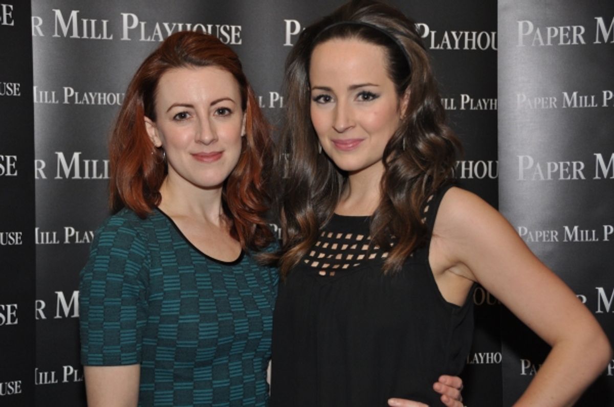 Kate Wetherhead and Hannah Elless at 