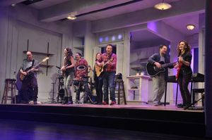 Cathryn Salamone, Vadim Feichtner, David Rossmer, Kate Wetherhead, Steve Rosen, Hannah Elless and Ken Triwush @ BroadwayWorld Cathryn Salamone, Vadim Feichtner, David Rossmer, Kate Wetherhead, Steve Rosen, Hanna Photo