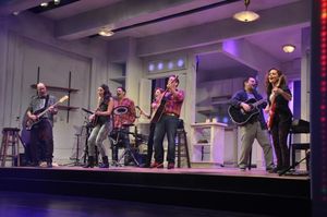 Cathryn Salamone, Vadim Feichtner, David Rossmer, Kate Wetherhead, Steve Rosen, Hannah Elless and Ken Triwush @ BroadwayWorld Cathryn Salamone, Vadim Feichtner, David Rossmer, Kate Wetherhead, Steve Rosen, Hanna Photo