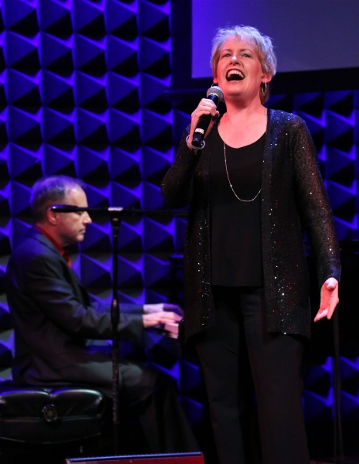Stephen Flaherty and Liz Callaway  at 