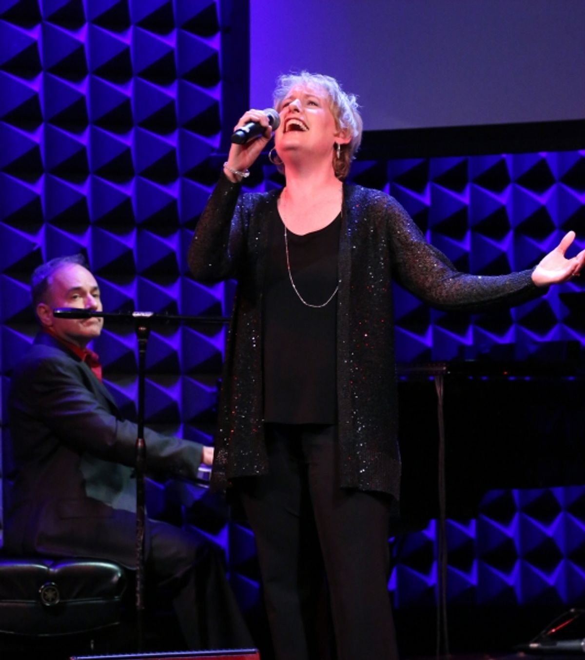 Stephen Flaherty and Liz Callaway  at 