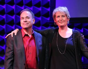Stephen Flaherty and Liz Callaway  Photo
