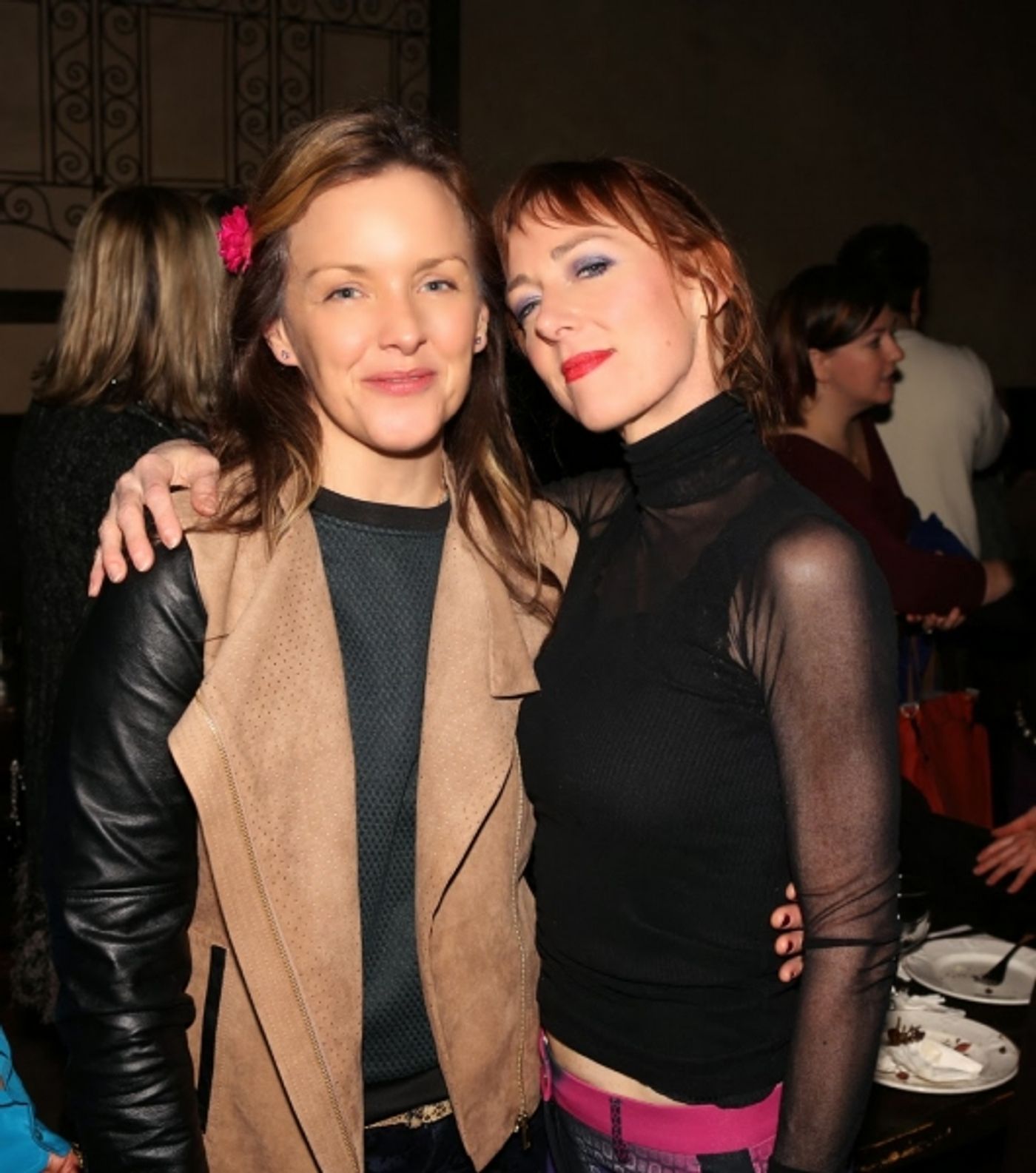 Photo Flash: Edie Falco, Alice Ripley & More Join Jonatha Brooke for MY MOTHER HAS 4 NOSES' Opening Night Off-Broadway  Image