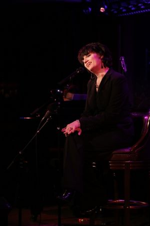 Beth Leavel, with Phil Reno at the piano Photo