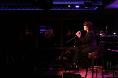 Beth Leavel, with Phil Reno at the piano Photo