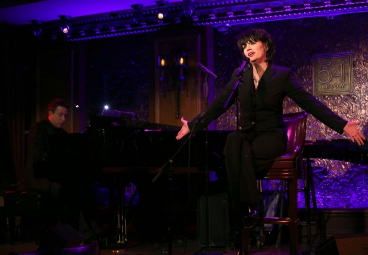 Beth Leavel, with Phil Reno at the piano at 