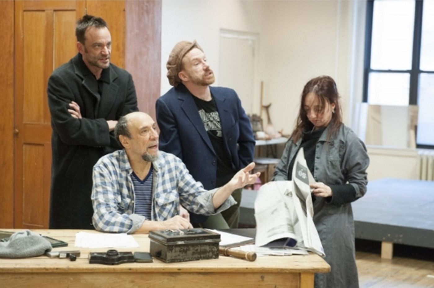 Photo Flash: In Rehearsal with Laura Osnes, F. Murray Abraham, Lilli Cooper & More for Atlantic Theater Company's THE THREEPENNY OPERA  Image