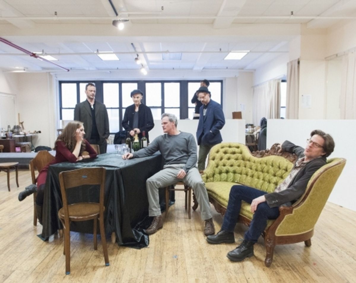 Laura Osnes, Jon David Casey, John Kelly, Michael Park, Lilli Cooper, John Watkins, Rick Holmes at 