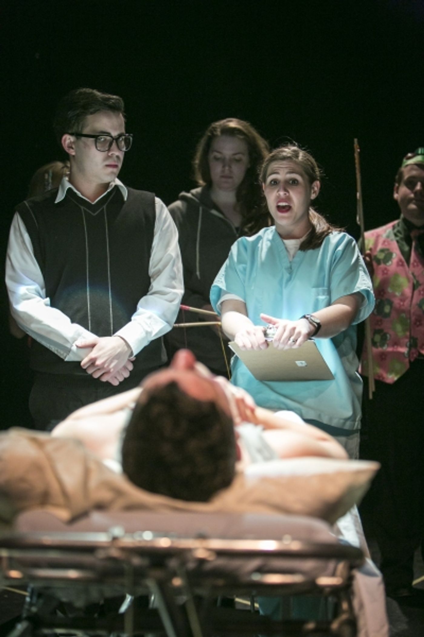 Photo Flash: First Look at The Brown Paper Box Co.'s A NEW BRAIN  Image