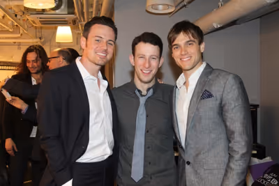 Brian Gallagher, Nick Blaemire and Justin Sargent Photo