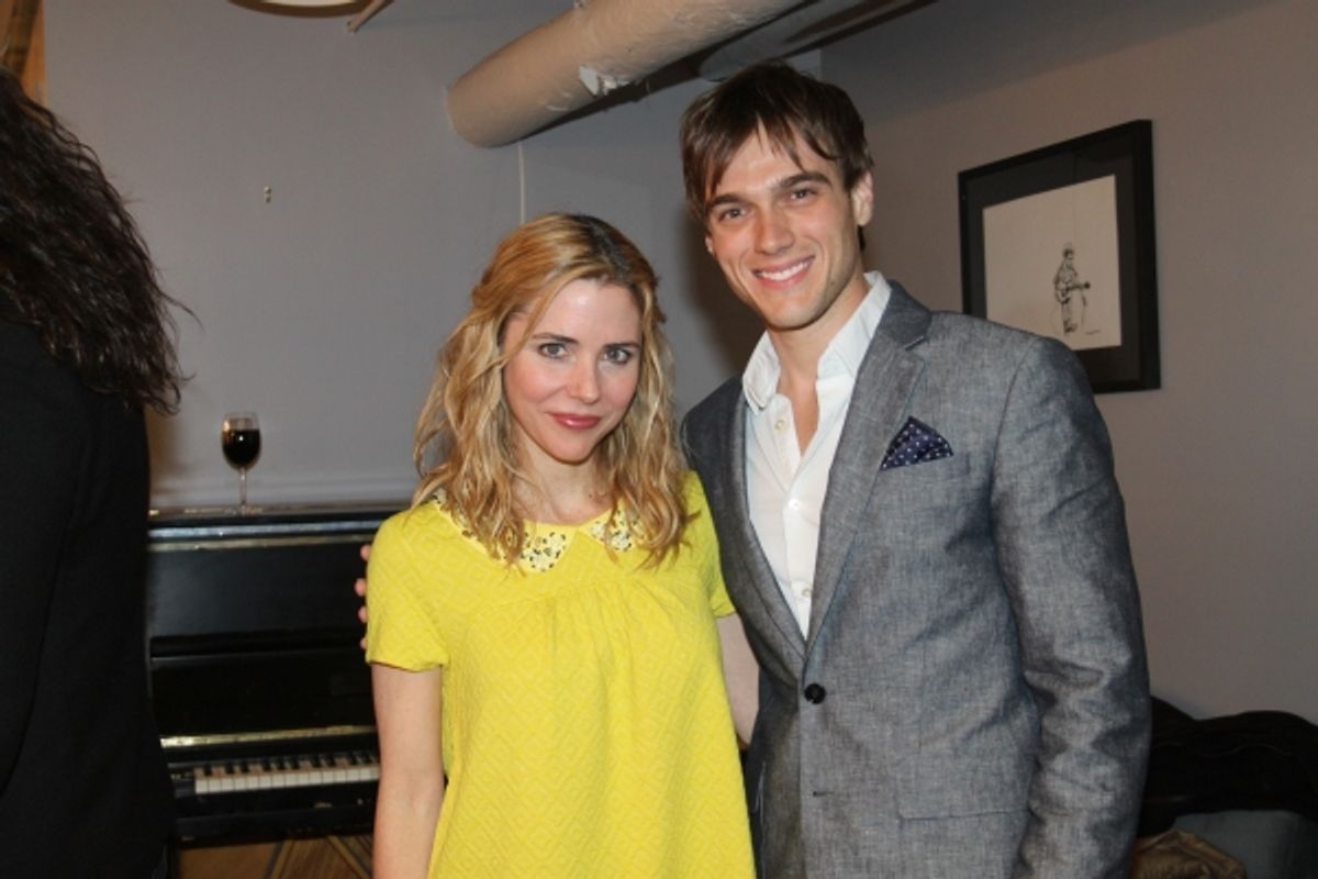 Kerry Butler and Justin Sargent at 