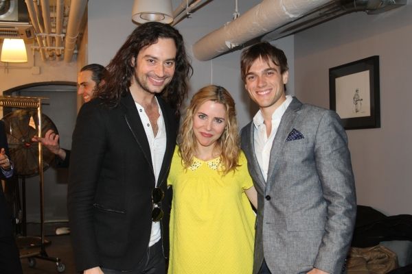 Constantine Maroulis, Kerry Butler and Justin Sargent Photo