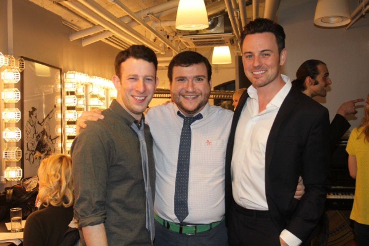 Nick Blaemire, Todd Buonopane and Brian Gallagher at 