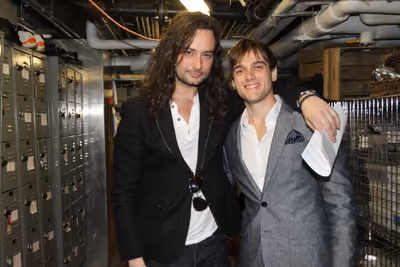 Constantine Maroulis and Justin Sargent Photo