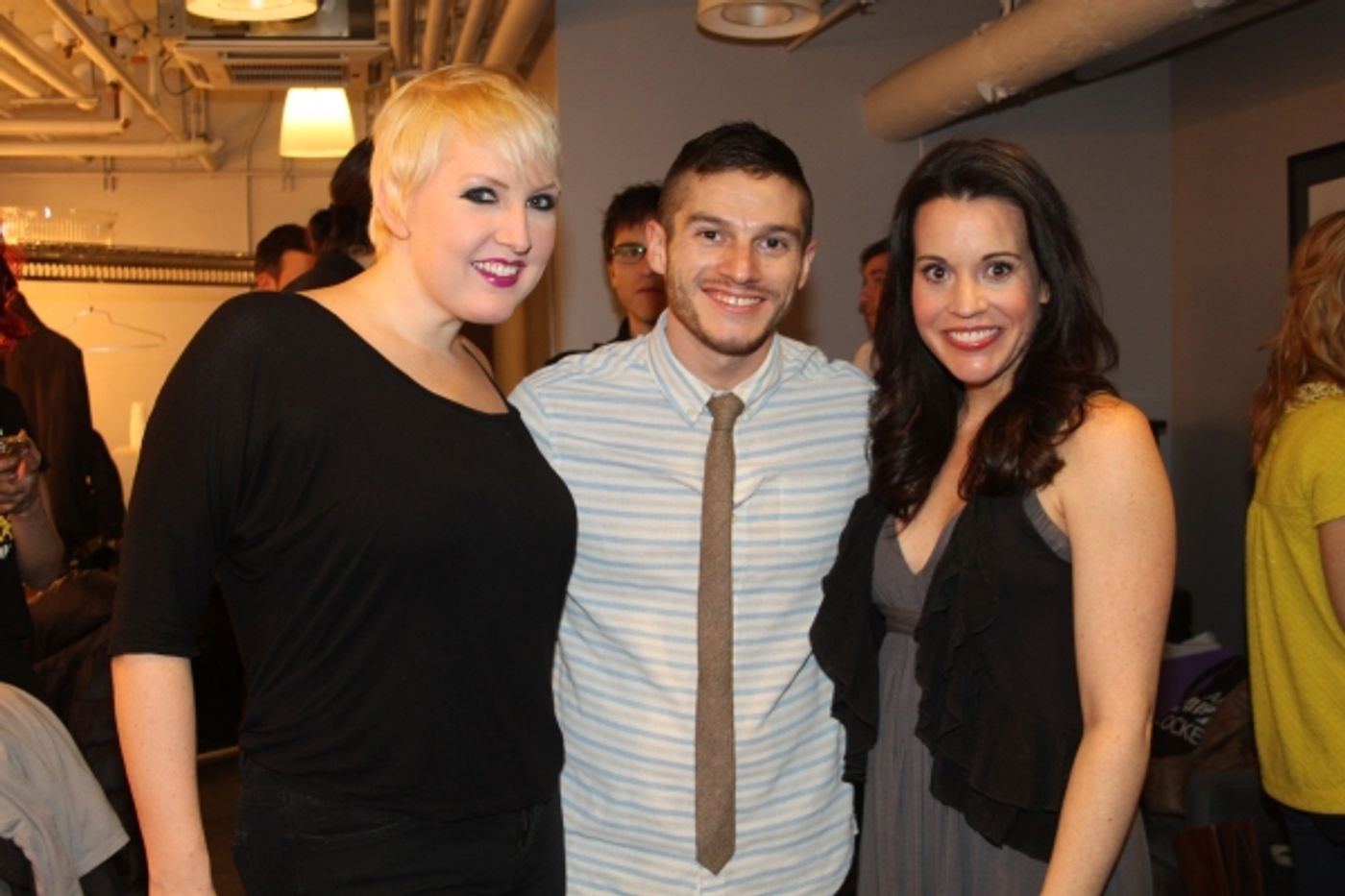 Photo Coverage: BroadwayWorld.com Backstage at FLY: A MUSICAL TRIBUTE TO DAMON INTRABARTOLO Image