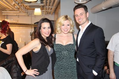 Jenna Leigh Green, Megan Hilty and Brian Gallagher Photo