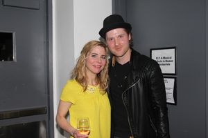 Kerry Butler and Trumpet Player Photo