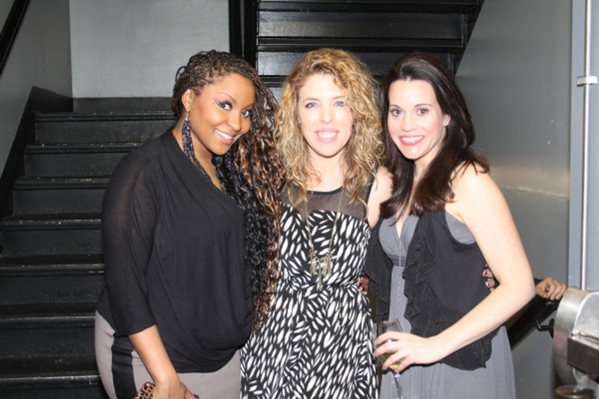 Teresa Stanley, Kristin Hanggi and Jenna Leigh Green at 
