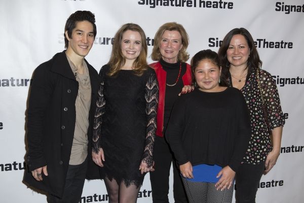 Cole Horibe, Phoebe Strole, Linda Lee Cadwell and Shannon Lee Photo