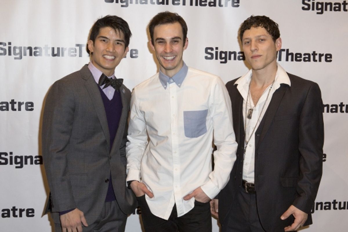 Christopher Vo, Reed Luplau and Ari Loeb at 