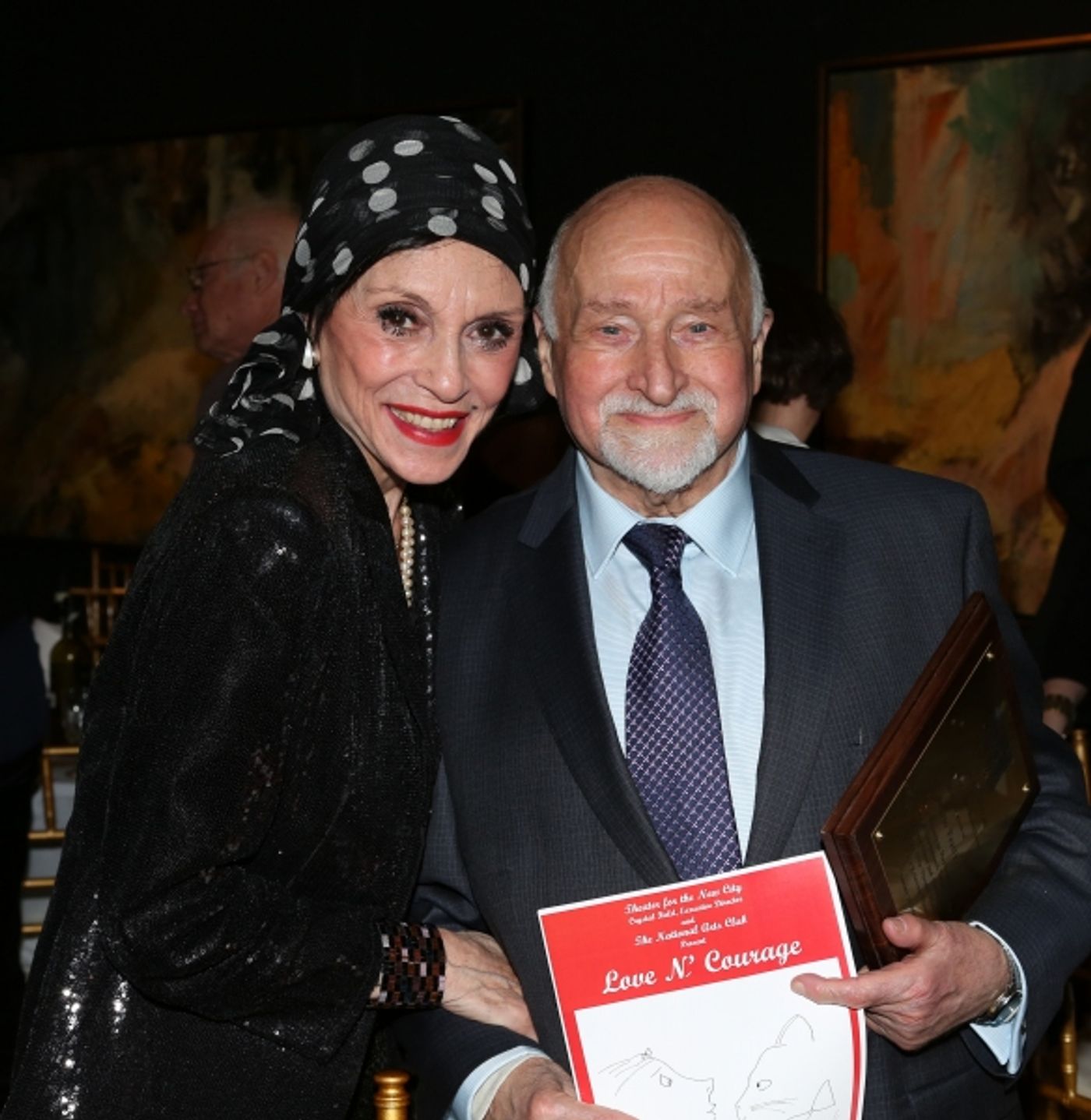 Photo Coverage: Theater for the New City Celebrates Mario Fratti at LOVE 'N COURAGE Benefit  Image