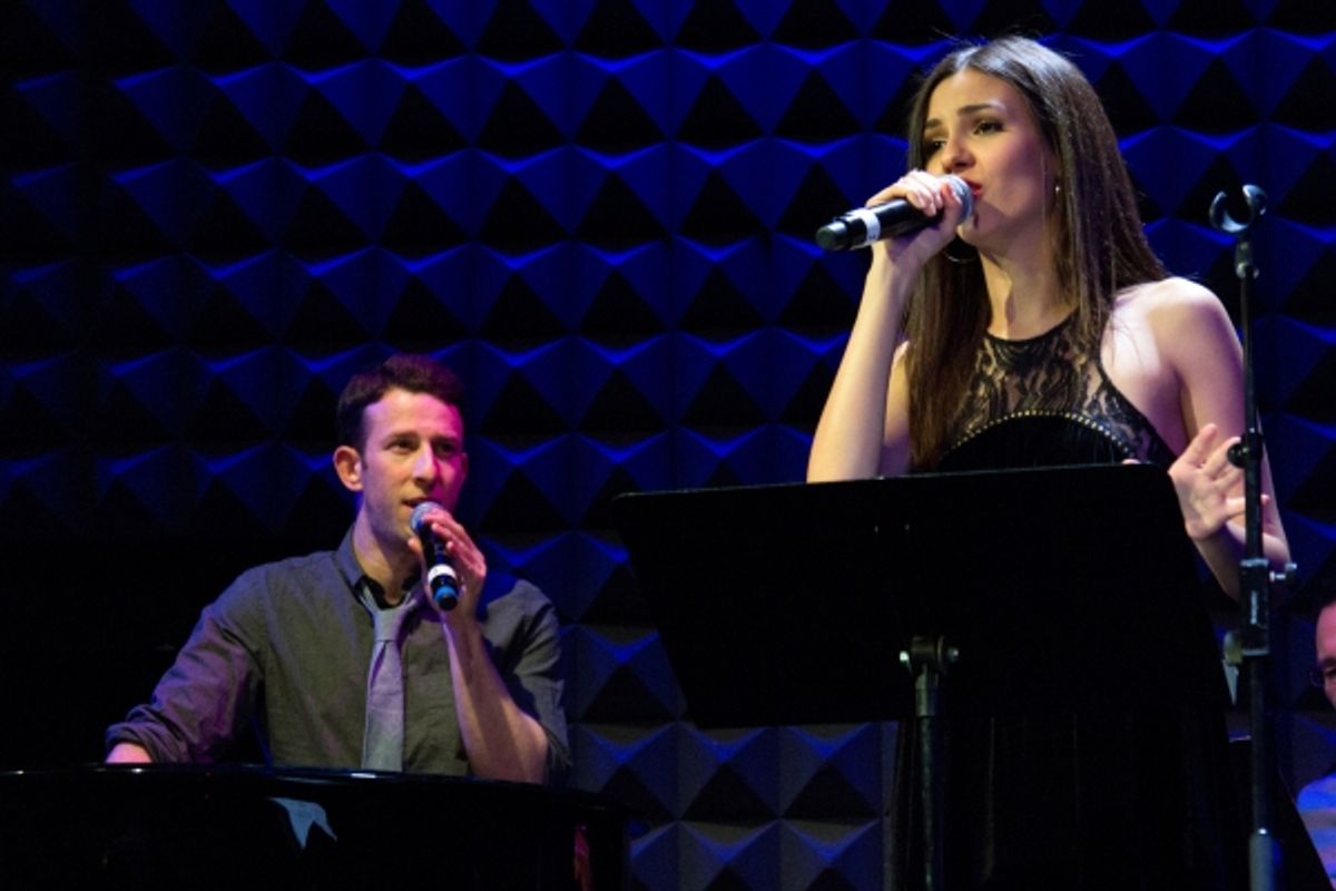 Nick Blaemire, Victoria Justice at 