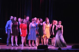 Lari White and The Broadway By The Year Chorus-Ally Bonimo, Sean Buhr, Paula Buresh,  Photo