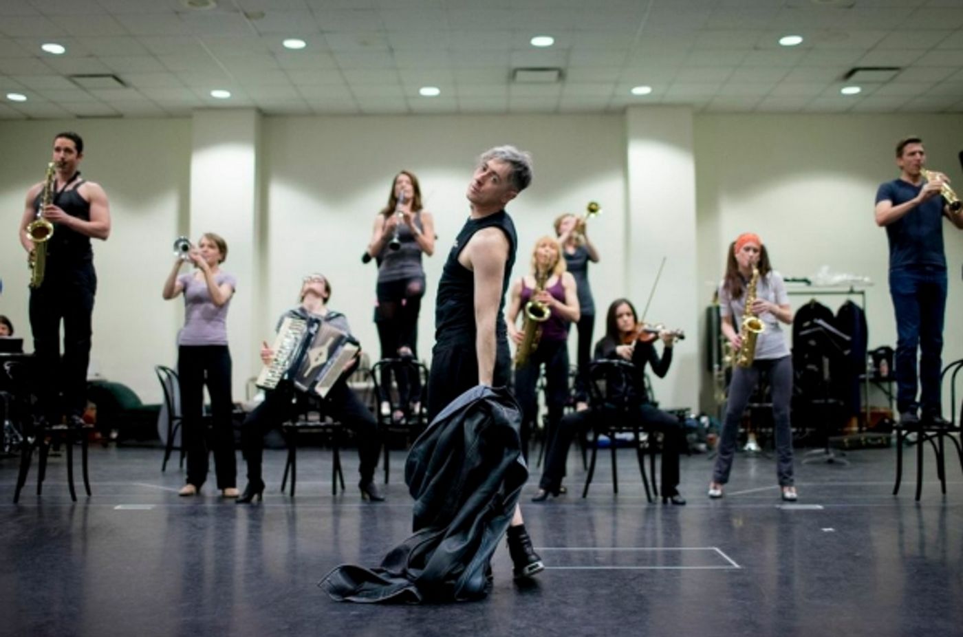 Photo Flash: Willkommen! In Rehearsal with Alan Cumming and The Kit Kat Klub Boys & Girls for Roundabout's CABARET Revival Photo Flash: Willkommen! In Rehearsal with Alan Cumming and The Kit Kat Klub Boys & Girls for Roundabout's CABARET Revival Image