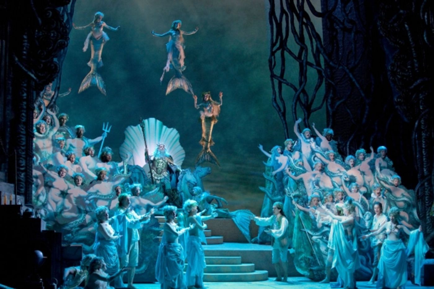 Photo Flash: First Look at Placido Domingo, Danielle De Niese and More in THE ENCHANTED ISLAND at the Met Photo Flash: First Look at Placido Domingo, Danielle De Niese and More in THE ENCHANTED ISLAND at the Met Image