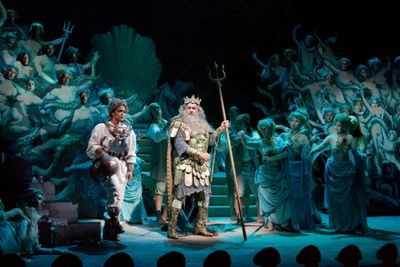 Danielle de Niese as Ariel and PlÃƒÂ¡cido Domingo as Neptune Photo