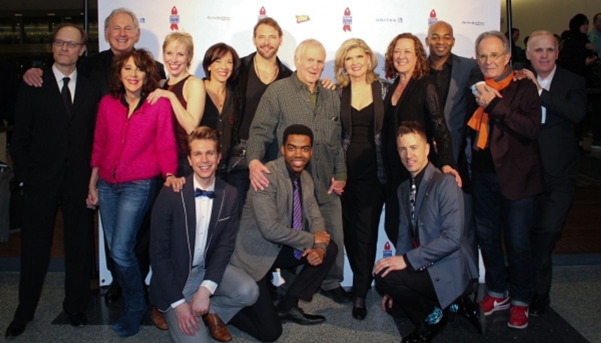 Debra Monk, John Kander and friends at 