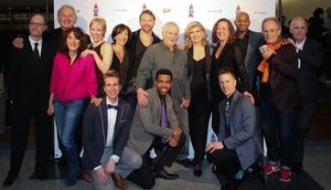 Debra Monk, John Kander and friends Photo