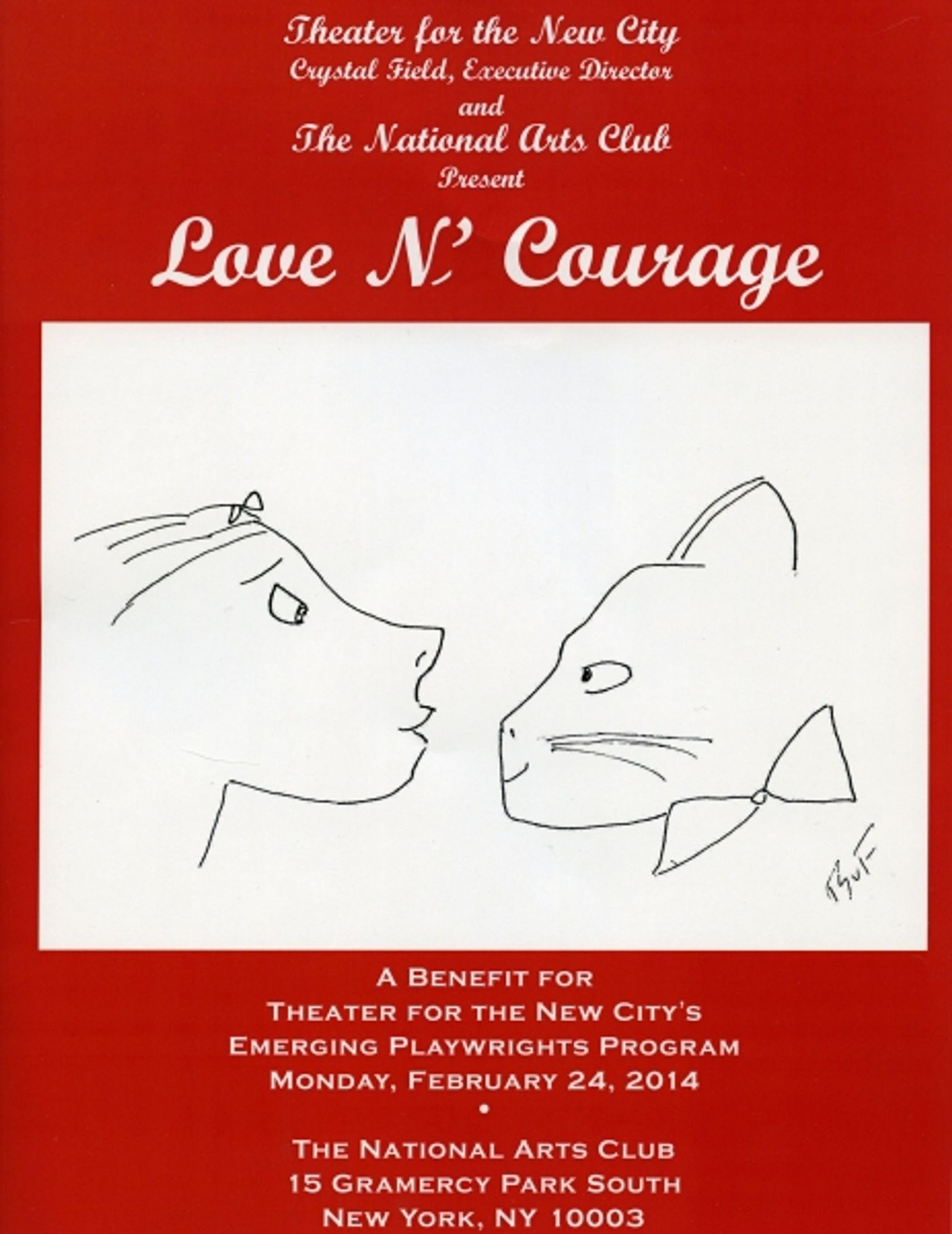 Photo Coverage: Inside Theater for the New City's LOVE 'N COURAGE Benefit  Image
