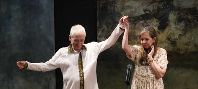 Austin Pendleton and Katharine Cullison  Photo
