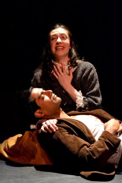 Morgan DeTogne as Julie with Gerrard Lobo as Liliom Photo