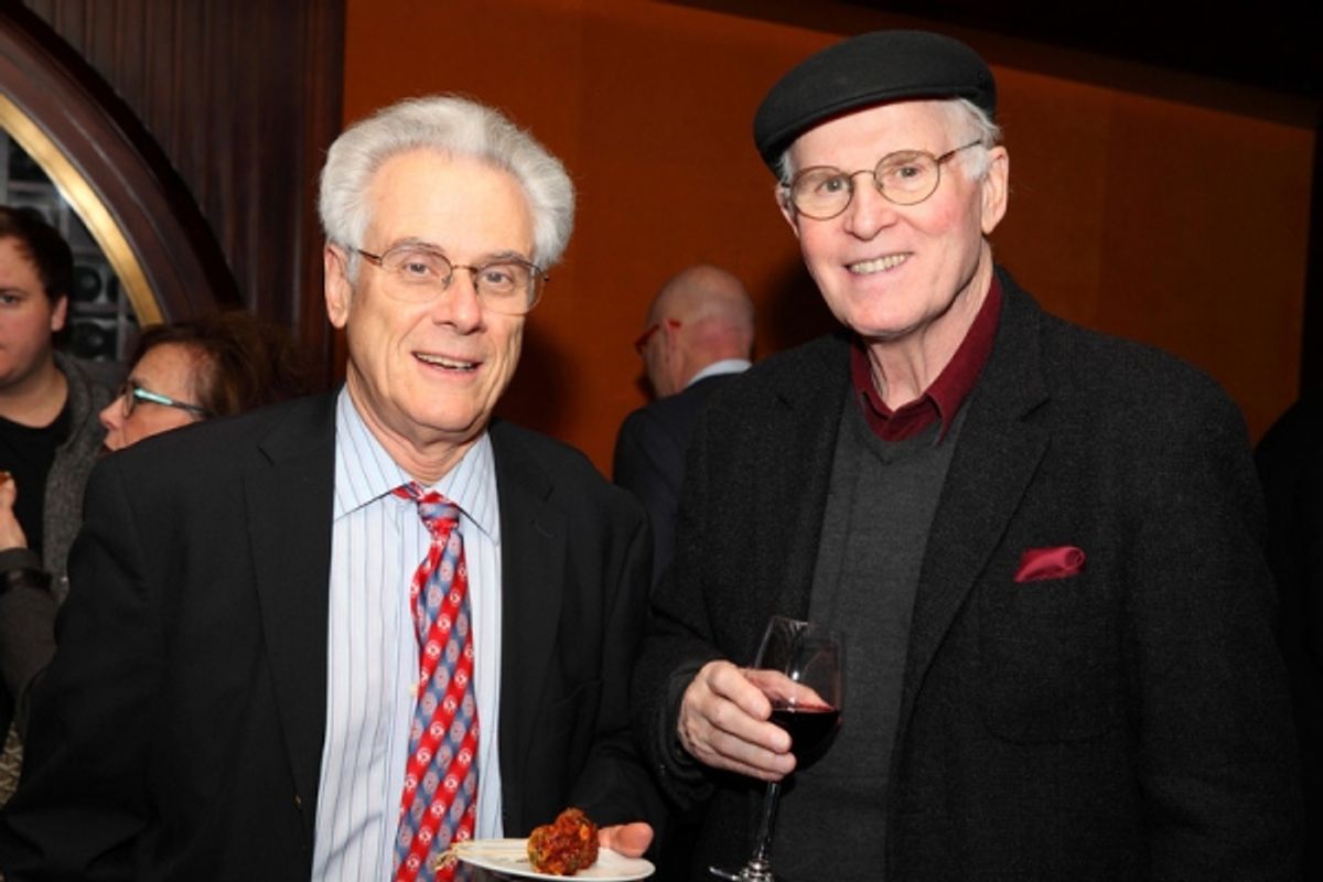 Jeffrey Lyons, Charles Grodin at 