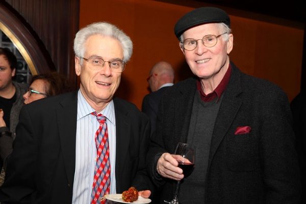 Jeffrey Lyons, Charles Grodin Photo