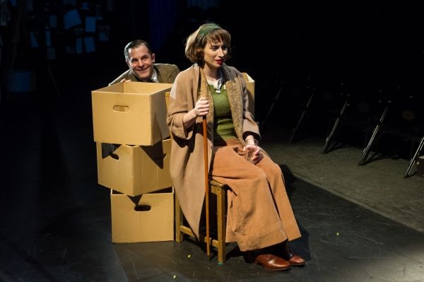 Michael Matus (Sandor) and Isy Suttie (Mrs P) Photo