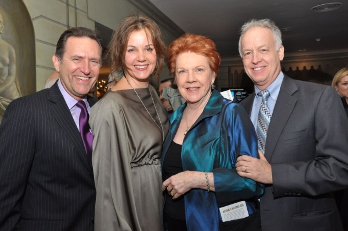Victor Slezak, Margaret Colin, Beth Fowler, Reed Birney at 