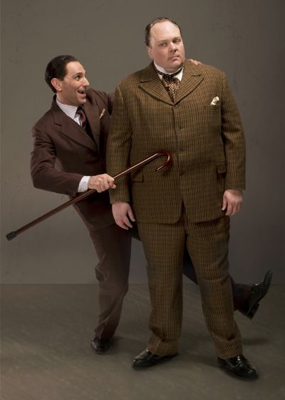 Andrew Rothenberg as Wilson Mizner and Michael Aaron Lindner as Addison Mizner Photo