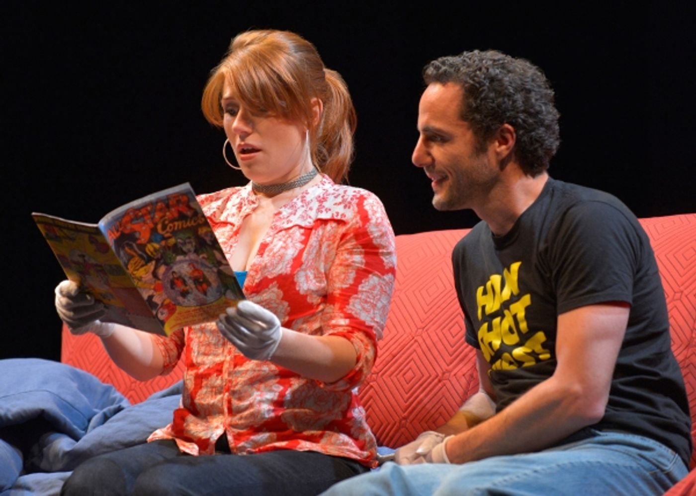 Photo Flash: First Look at Marin Theatre's World Premiere of LASSO OF TRUTH Photo Flash: First Look at Marin Theatre's World Premiere of LASSO OF TRUTH Image