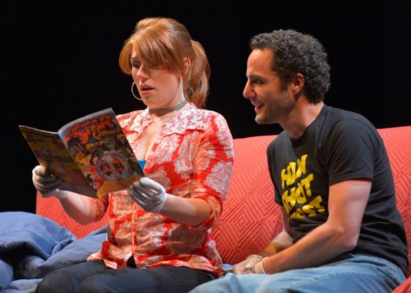 Lauren English (The Girl) and John Riedlinger (The Guy) Photo