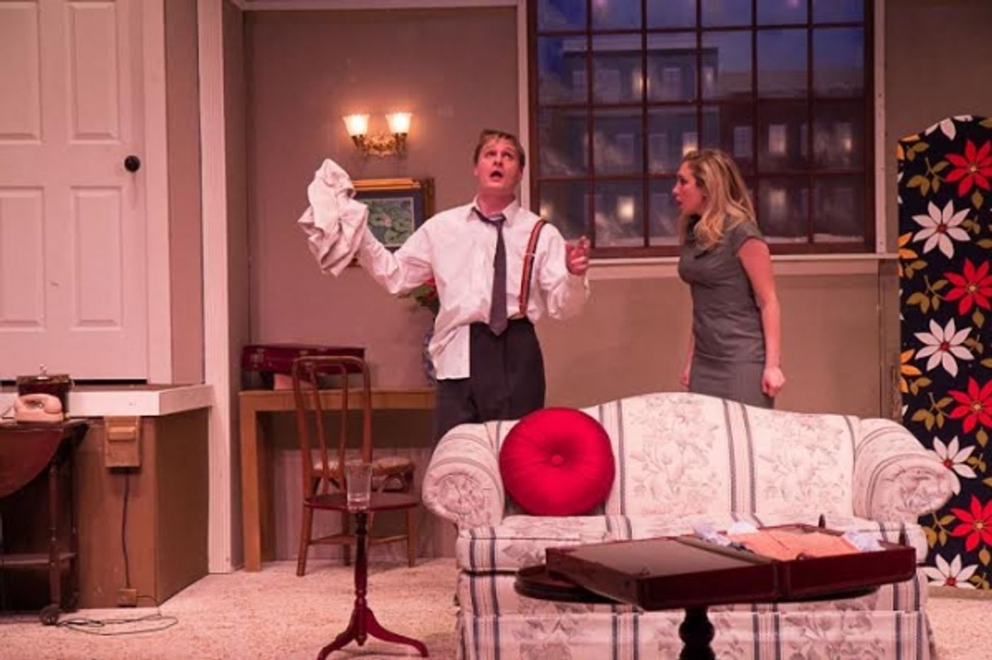 Photo Flash: New Production Shots From TheatreWorks' BAREFOOT IN THE PARK Photo Flash: New Production Shots From TheatreWorks' BAREFOOT IN THE PARK Image