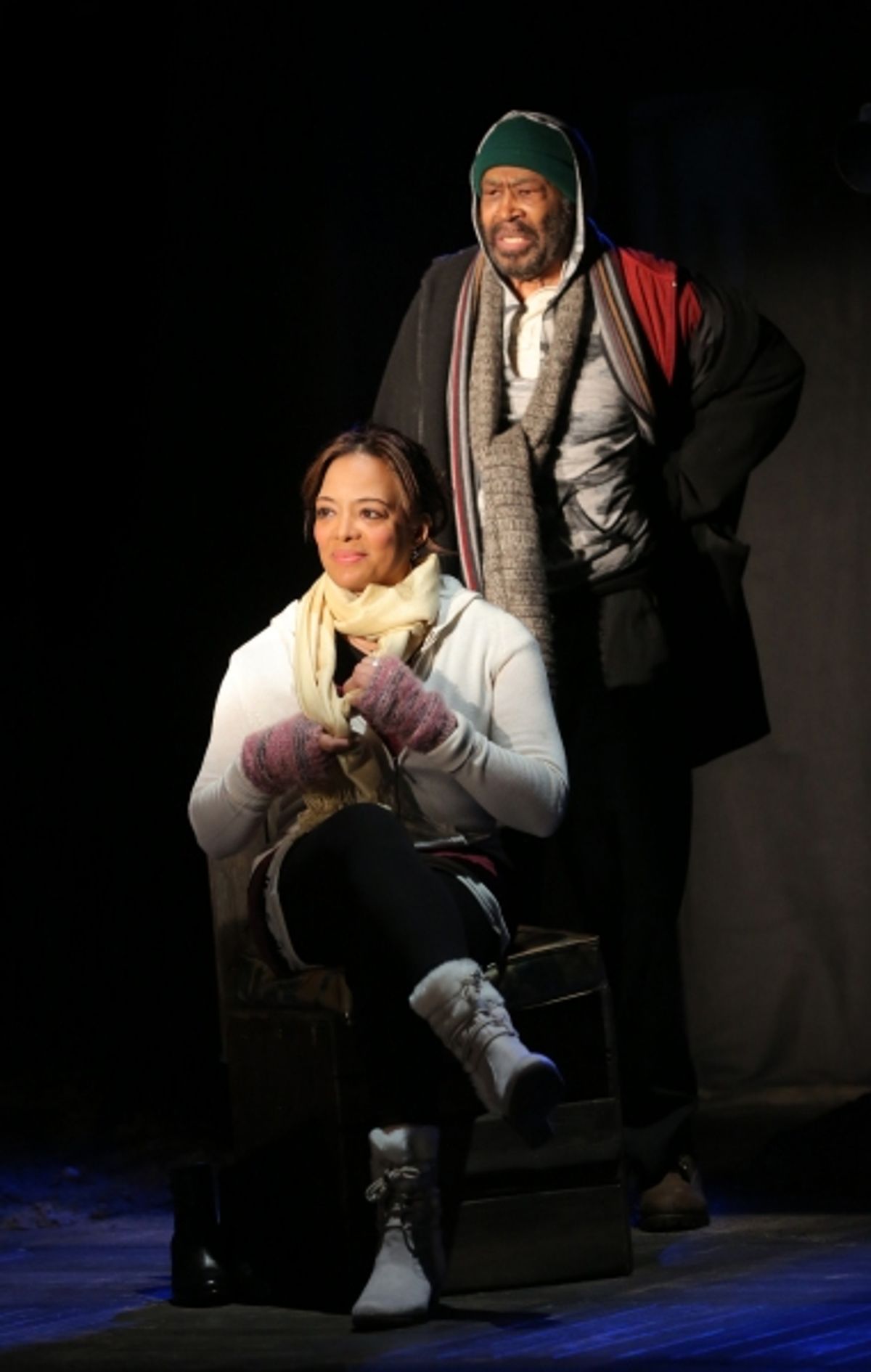 LAUREN VELEZ and Anthony Chisholm at 