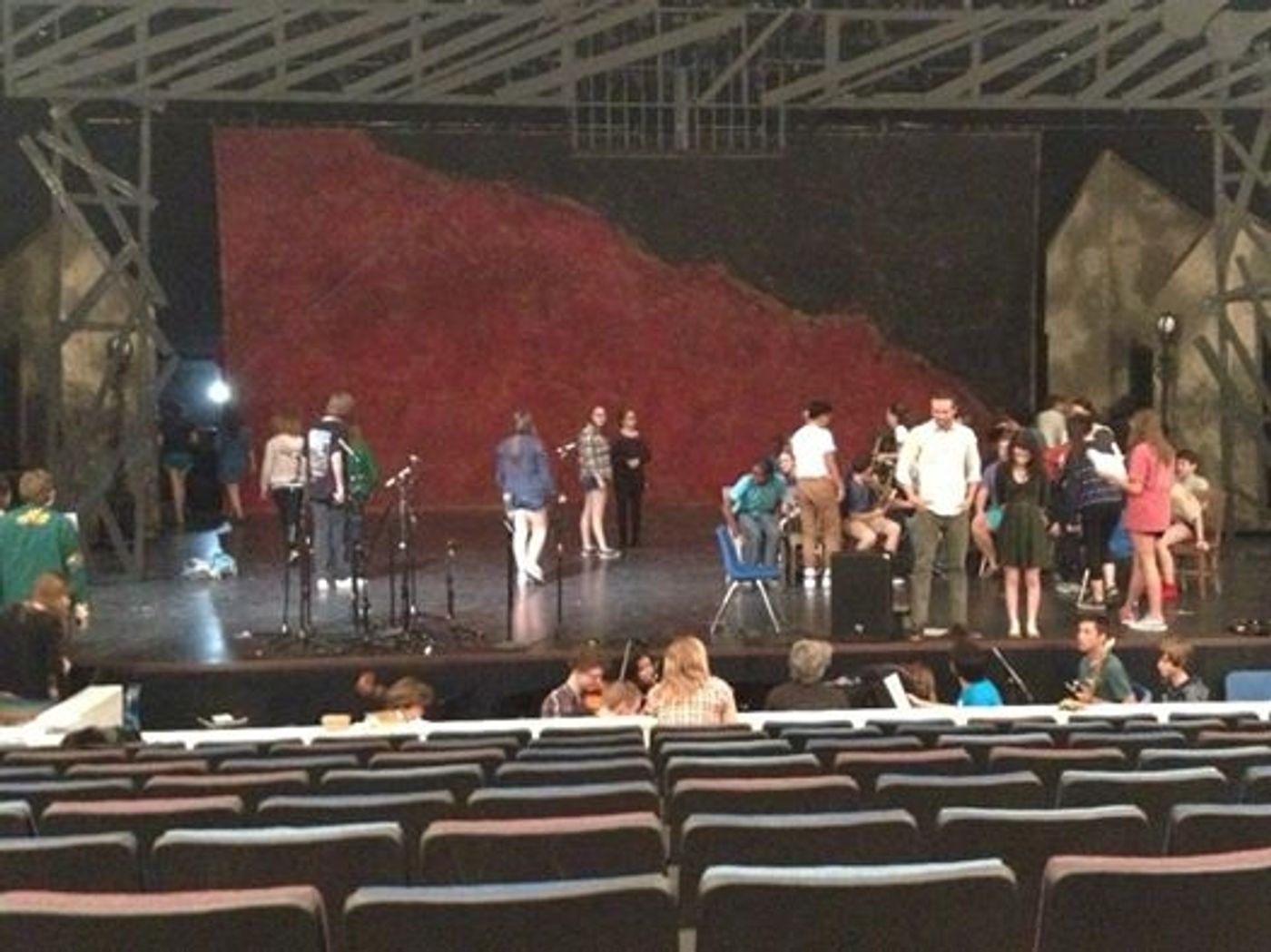 Photo Coverage: Rehearsal Shots from LES MISERABLES at McCallum Fine Arts Academy  Image