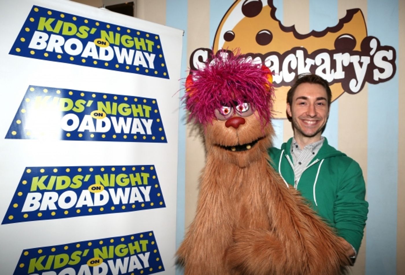 Photo Coverage: AVENUE Q's Trekkie Monster Serve Sweet Treats at Schmackary's  Image