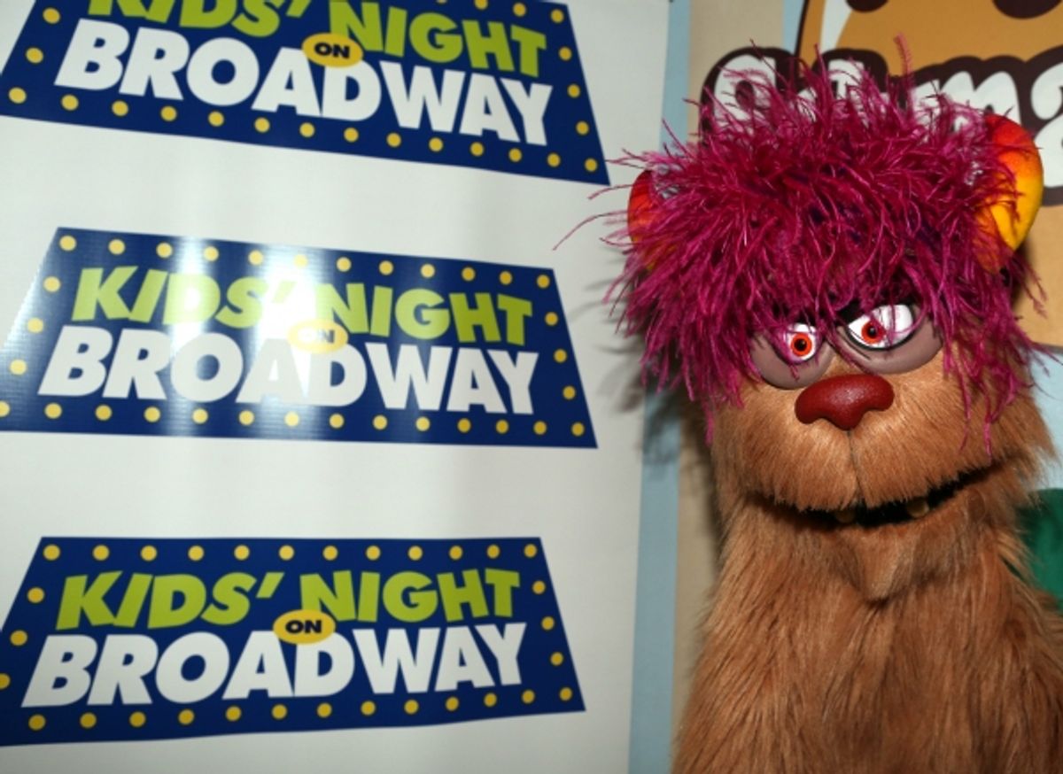 Trekkie Monster from 'Avenue Q' at 